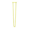 DIY Hairpin Legs Hairpin Legs Yellow / 37" / 1/2" Hairpin Leg (Sold Separately), 2-Rod Design - Yellow Powder Coated Finish