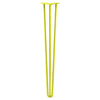 DIY Hairpin Legs Hairpin Legs Yellow / 37" / 1/2" Hairpin Leg (Sold Separately), 3-Rod Design - Yellow Powder Coated Finish