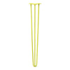 DIY Hairpin Legs Hairpin Legs Yellow / 37" / 3/8" Hairpin Leg (Sold Separately), 3-Rod Design - Yellow Powder Coated Finish