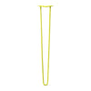 DIY Hairpin Legs Hairpin Legs Yellow / 38" / 1/2" Hairpin Leg (Sold Separately), 2-Rod Design - Yellow Powder Coated Finish