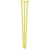 DIY Hairpin Legs Hairpin Legs Yellow / 38" / 1/2" Hairpin Leg (Sold Separately), 3-Rod Design - Yellow Powder Coated Finish