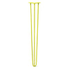 DIY Hairpin Legs Hairpin Legs Yellow / 38" / 3/8" Hairpin Leg (Sold Separately), 3-Rod Design - Yellow Powder Coated Finish