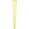 DIY Hairpin Legs Hairpin Legs Yellow / 40" / 3/8" Hairpin Leg (Sold Separately), 3-Rod Design - Yellow Powder Coated Finish