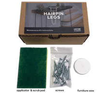  DIY Hairpin Legs Kit Hairpin Leg Maintenance and Hardware Kit