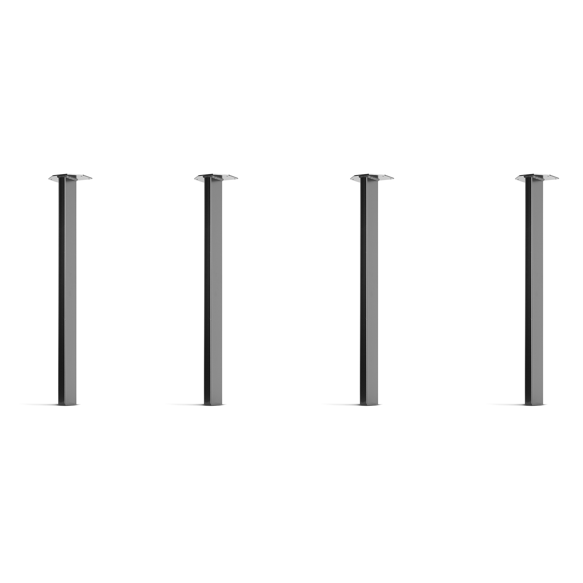 DIY Hairpin Legs Quick Ship | 3x1 Single Table & Bench Leg | 28" | Set of 4