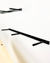 DIY Hairpin Legs Shelf Brackets Floating Shelf Bracket - Available in 10" to 78". Lifetime Guarantee. Made in the USA.