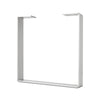 DIY Hairpin Legs U-Shape Flat Bar Table Legs Heavy Duty U-Shape Flat Bar Table Leg & Bench Base (Sold Separately) - White