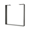 DIY Hairpin Legs U-Shape Flat Bar Table Legs Standard Duty U-Shape Flat Bar Table Leg & Bench Base (Sold Separately) - Clear Coat