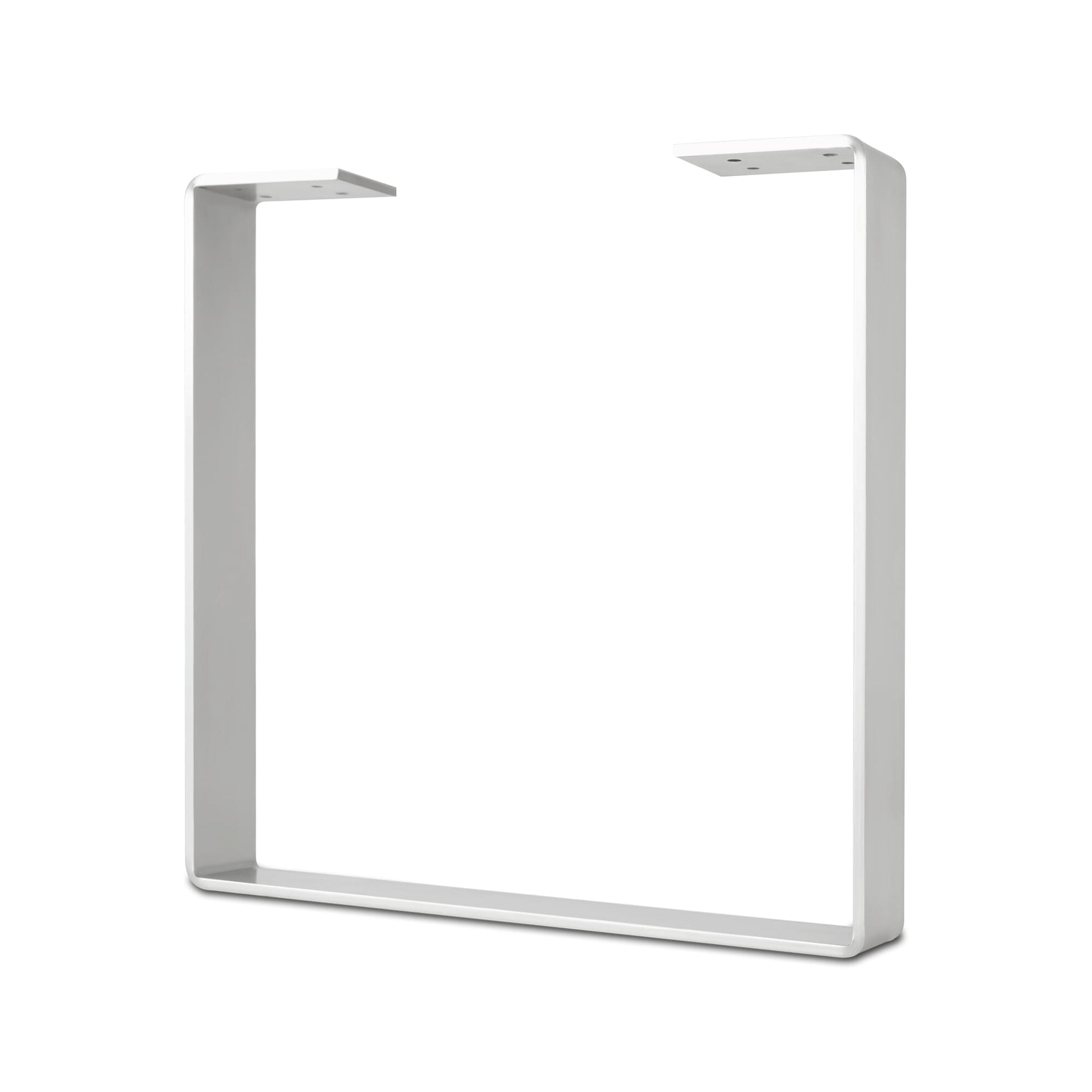 DIY Hairpin Legs U-Shape Flat Bar Table Legs Standard Duty U-Shape Flat Bar Table Leg & Bench Base (Sold Separately) - White