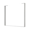 DIY Hairpin Legs U-Shape Flat Bar Table Legs Super Duty U-Shape Flat Bar Table Leg & Bench Base (Sold Separately) - White